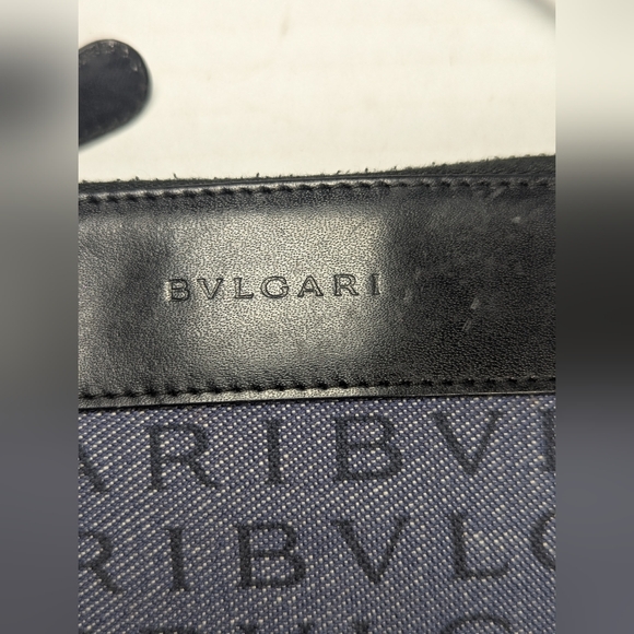 Bulgari bvlgari Logo Denim Crossbody Bag - Picture 3 of 7